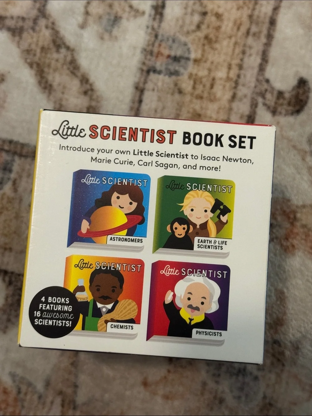 Mudpuppy Little Scientist Rainbow Board Book Set - Multicolor